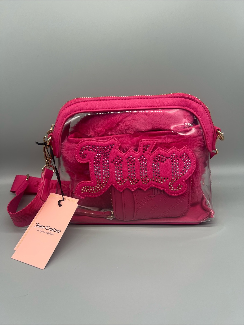 Juicy couture clear dome set purse‎ set